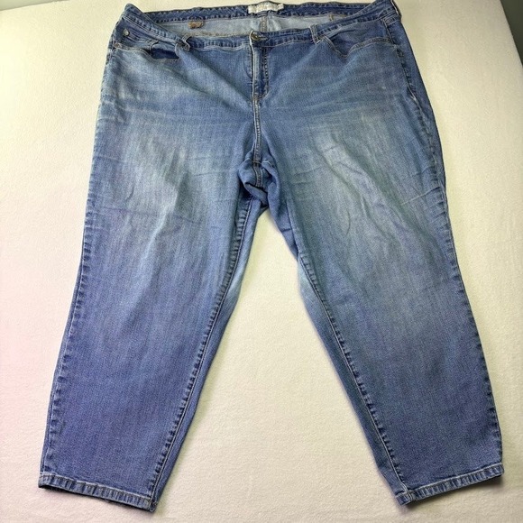 torrid Denim - Torrid Stiletto Skinny Jeans Women 26R Blue Mid Rise Ankle Denim